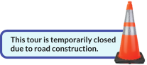 This tour is temporarily closed due to road construction.